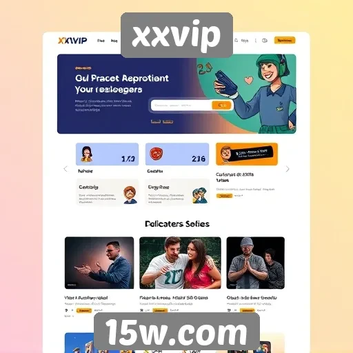 Análise da interface do site xxvip para jogadores